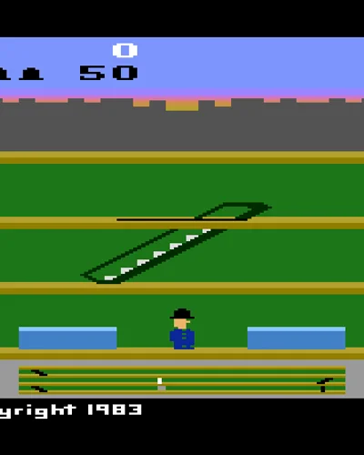 busy police aka keystone kapers zellers — ROM para Atari