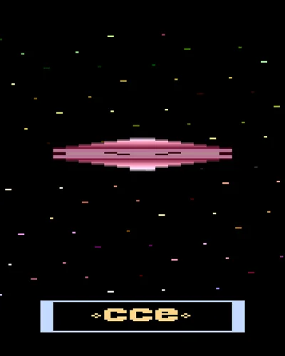 cosmic ark — ROM para Atari — Screenshot da capa