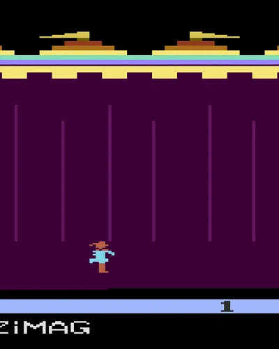 dishaster aka dancing plate — ROM para Atari — Screenshot da capa