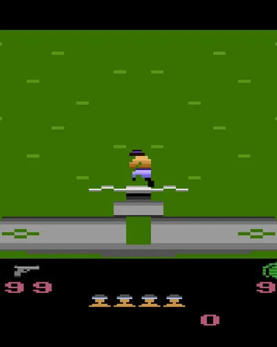 ikari warriors — ROM para Atari — Screenshot da capa