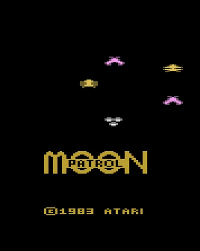 moon patrol — ROM para Atari