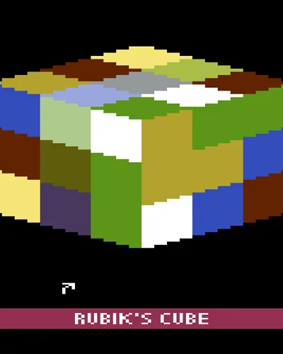 rubiks cube 3-d — ROM para Atari