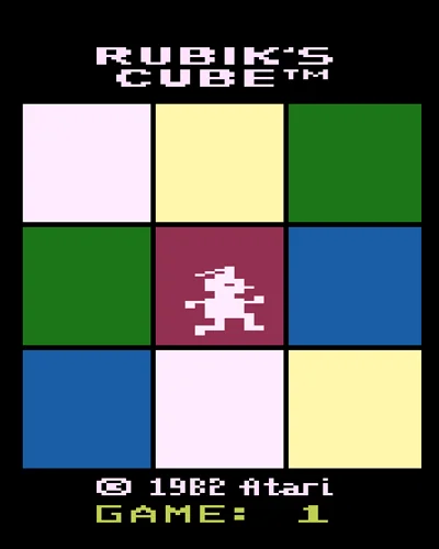 rubiks cube aka atari video cube — ROM para Atari