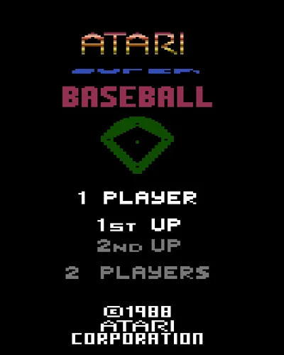 super baseball — ROM para Atari