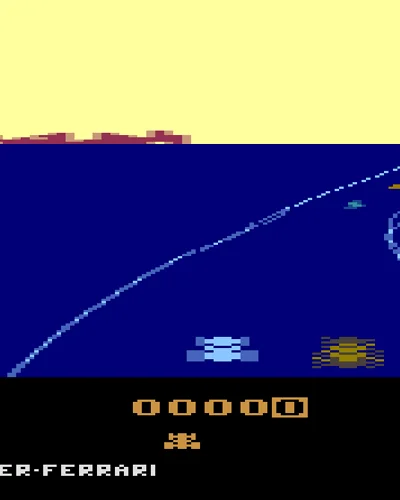 super-ferrari aka enduro unknown — ROM para Atari