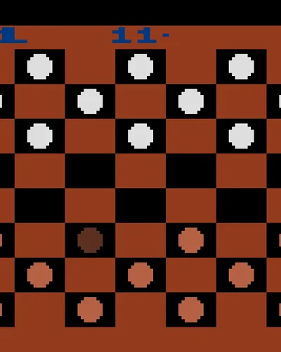 video checkers - checkers - atari video checkers — ROM para Atari