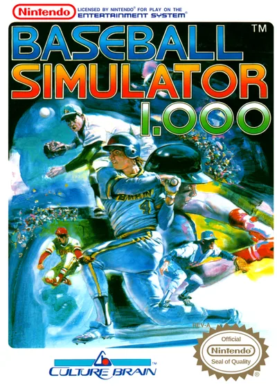 Baseball Simulator 1.000 — ROM para NES