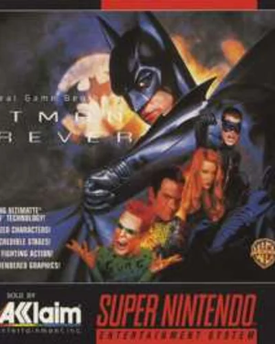 Batman Forever ROM — ROM para Mega Drive — Screenshot da capa