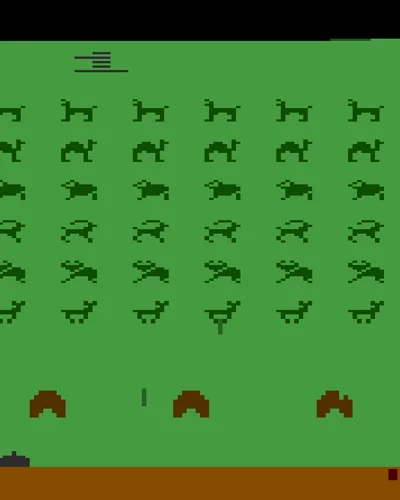 Beast Invaders Space Invaders Hack — ROM para N64 — Screenshot da capa