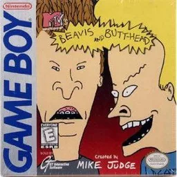 Beavis and Butt-Head ROM — ROM para Mega Drive — Screenshot da capa