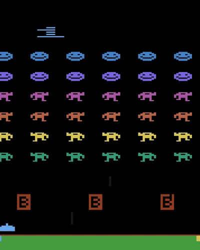 Berzerk Invaders Space Invaders Hack — ROM para N64