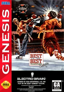 Best of the Best Championship Karate ROM — ROM para NES — Screenshot da capa