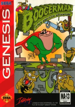 Boogerman - A Pick and Flick Adventure — ROM para Mega Drive