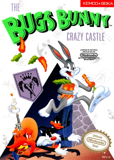 Bugs Bunny Crazy Castle, The ROM — ROM para NES — Screenshot da capa