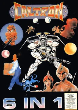 Caltron - 9 in 1 MMC5 NewRisingSun — ROM para NES — Screenshot da capa