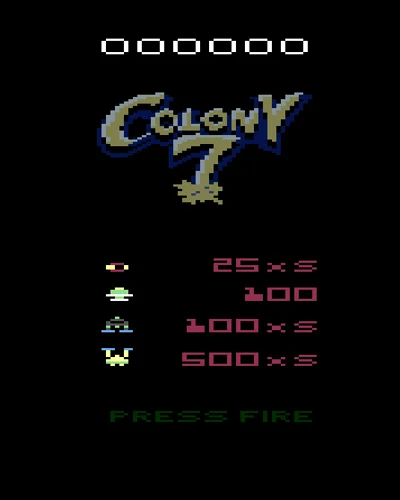 Colony 7 — ROM para N64 — Screenshot da capa