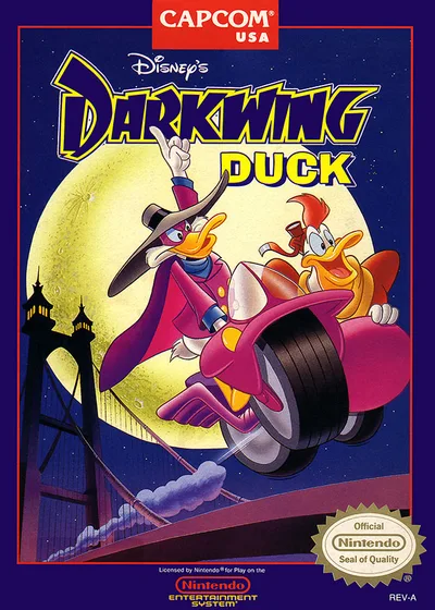 Disney's Darkwing Duck ROM — ROM para NES — Screenshot da capa