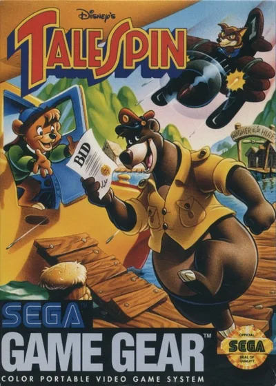 Disney's TaleSpin ROM — ROM para NES — Screenshot da capa