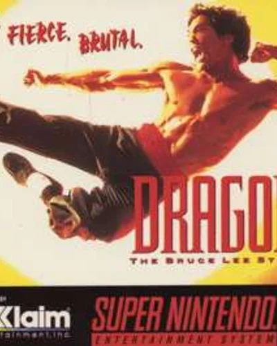 Dragon - The Bruce Lee Story — ROM para Mega Drive — Screenshot da capa