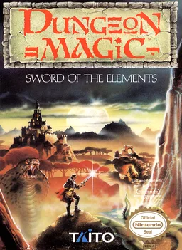 Dungeon Magic - Sword of the Elements alt — ROM para NES