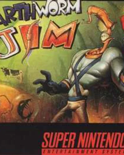 Earthworm Jim ROM — ROM para Master System — Screenshot da capa