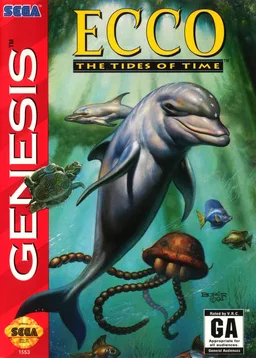 Ecco - The Tides of Time ROM — ROM para Master System — Screenshot da capa