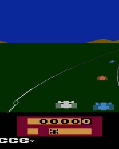 Enduro — ROM para N64 — Screenshot da capa