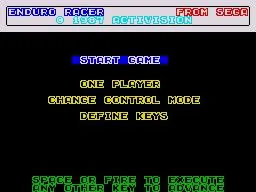 Enduro Racer ~ Super Cross — ROM para Master System