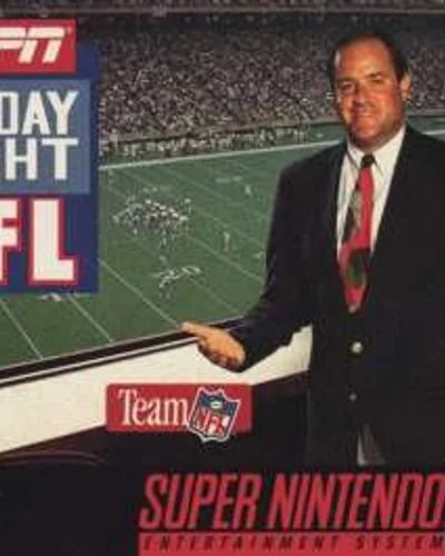 ESPN Sunday Night NFL — ROM para SNES — Screenshot da capa
