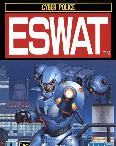 eswat-city-under-siege-eu-jp-us-1990-action-sega-genesis ROM — ROM para Mega Drive — Screenshot da capa