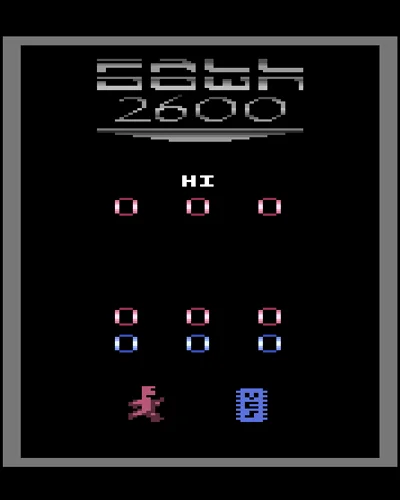 Fall Down 2600 — ROM para N64 — Screenshot da capa