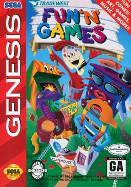 Fun Car Rally — ROM para Mega Drive