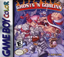 Ghosts'n Goblins ROM — ROM para NES — Screenshot da capa