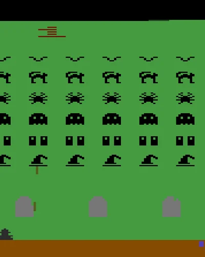 Halloween Invaders Space Invaders Hack — ROM para N64