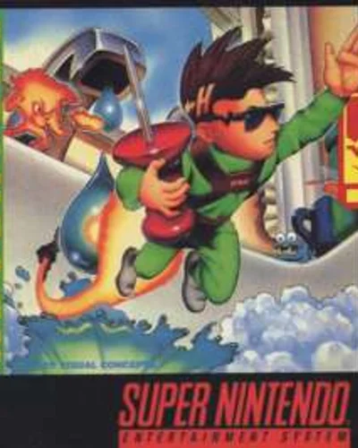 Harleys Humongous Adventure ROM — ROM para SNES — Screenshot da capa