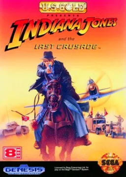 Indiana Jones and the Last Crusade ROM — ROM para Master System — Screenshot da capa