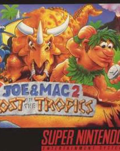 Joe and Mac 2 ROM — ROM para SNES — Screenshot da capa