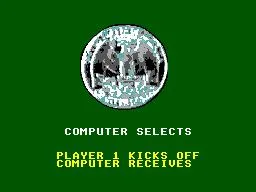 Joe Montana Football ROM — ROM para Master System — Screenshot da capa