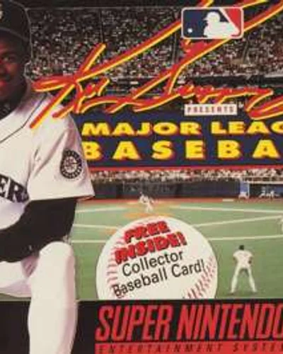 Ken Griffey Jrs. Baseball ROM — ROM para SNES — Screenshot da capa
