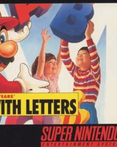 marios early years - fun with letters — ROM para SNES