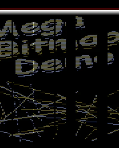 Mega Bitmap Demo — ROM para N64 — Screenshot da capa