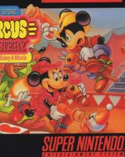 mickey & minnie - the great circus mystery — ROM para SNES
