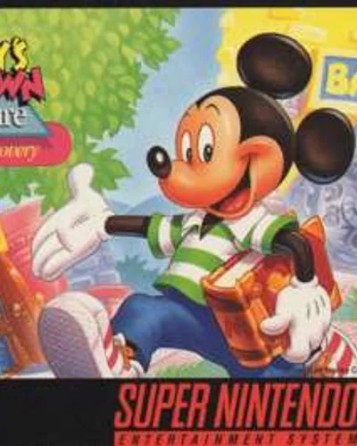 Mickeys Playtown Adventure - A Day Of Discovery! — ROM para SNES