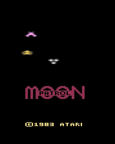Moon Patrol — ROM para N64 — Screenshot da capa