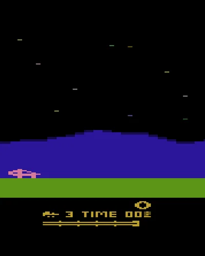 Moon Patrol — ROM para N64 — Screenshot da capa