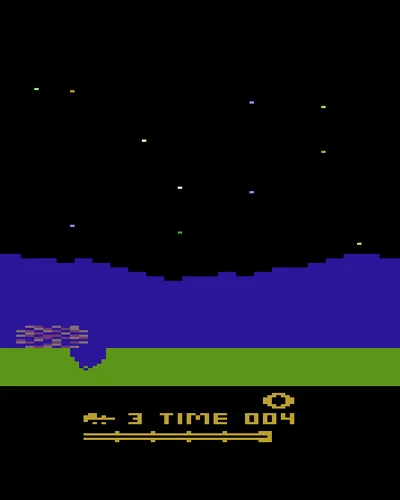 Moon Patrol — ROM para N64 — Screenshot da capa