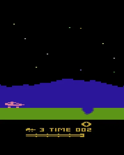 Moon Patrol — ROM para N64 — Screenshot da capa