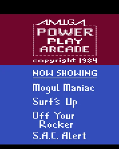 Power Play Arcade Video Game Album V Mogul Maniac Surfs Up Off Your Rocker S.A.C — ROM para N64