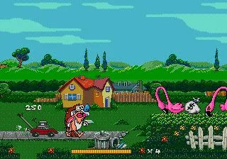 Quest for the Shaven Yak Starring Ren Hoek & Stimpy — ROM para Game Gear