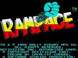 Rampage — ROM para Game Boy